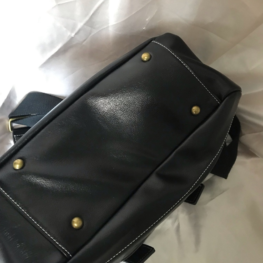 Vivienne Westwood Black Vegan Leather Handbag shoulder bag - Picture 9 of 13
